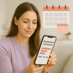 examen hormonal completo en mujeres – gráfico perfil hormonal femenino.