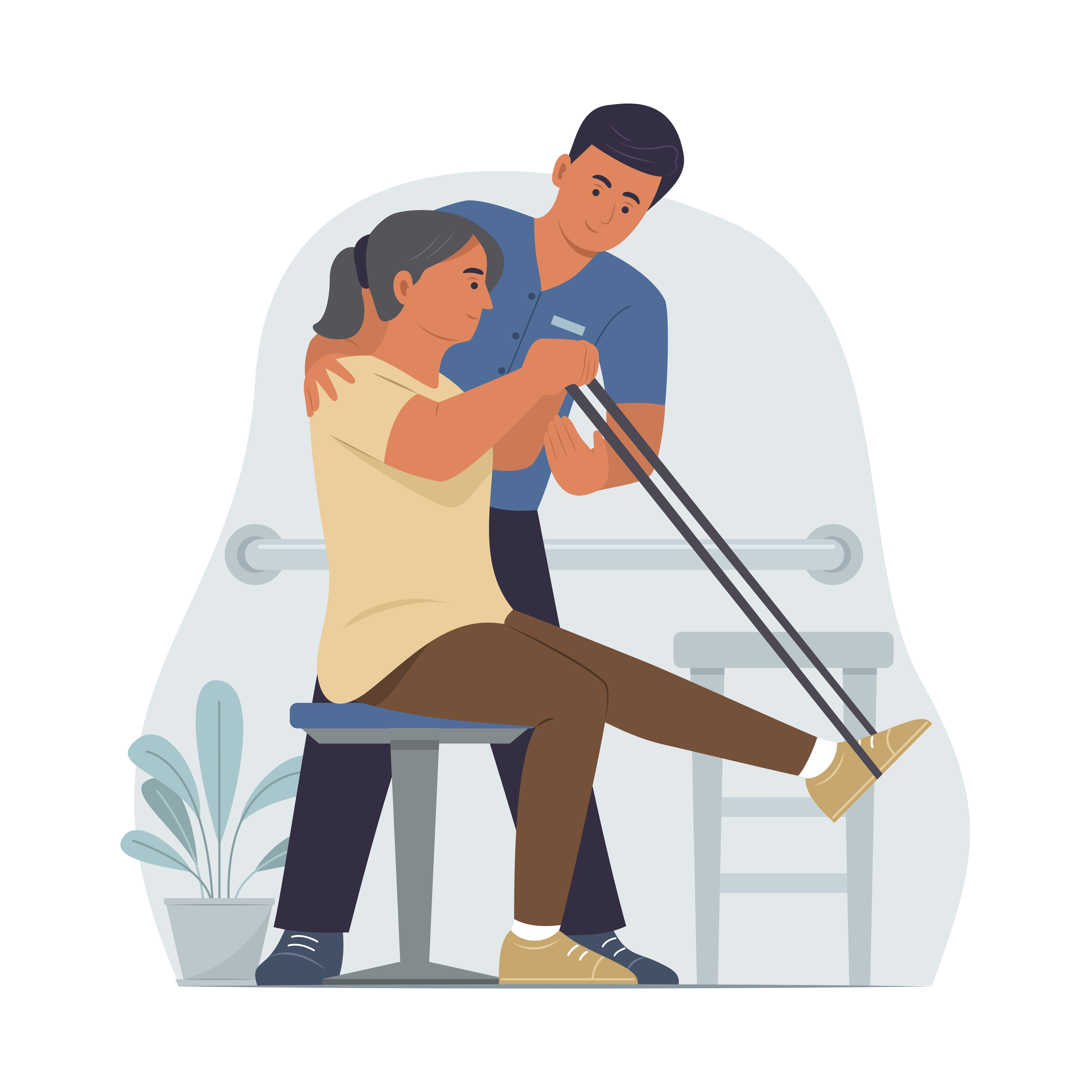 Cadera y Rodilla— Derivación a kinesiología